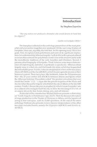 Euripides: Medea, Hippolytus, Heracles, Bacchae (Focus Classical Library)