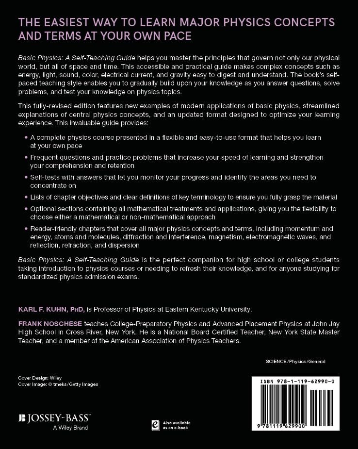 Basic Physics: A Self-Teaching Guide, 3rd Edition