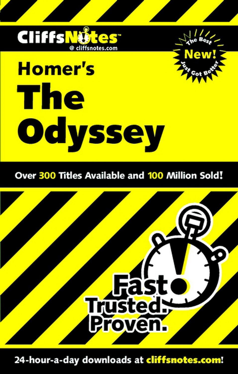 CliffsNotes On Homer's The Odyssey