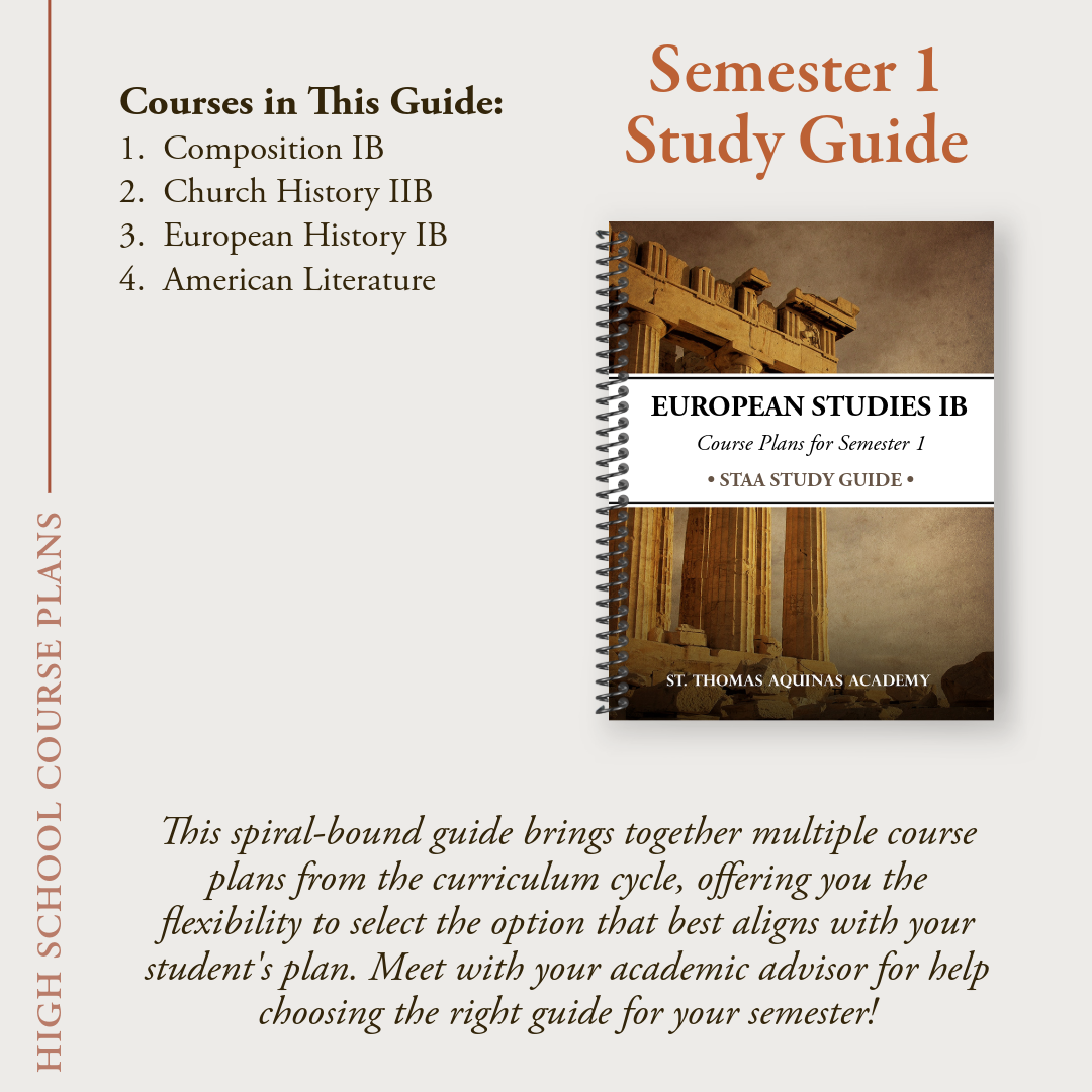 Semester 1: European Studies IB Study Guide