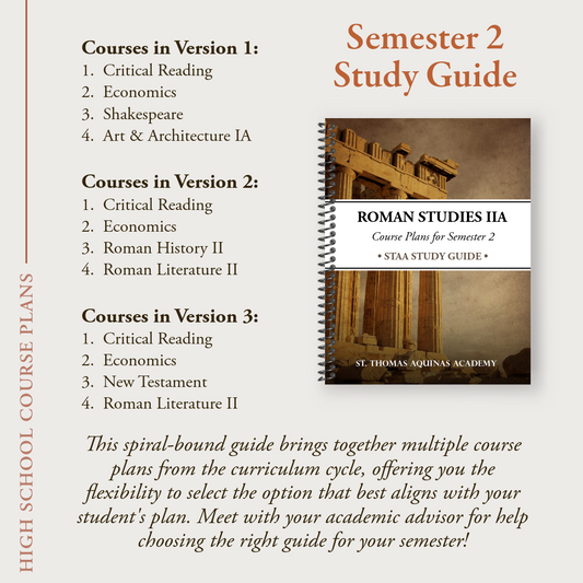 Semester 2: Roman Studies IIA Study Guide