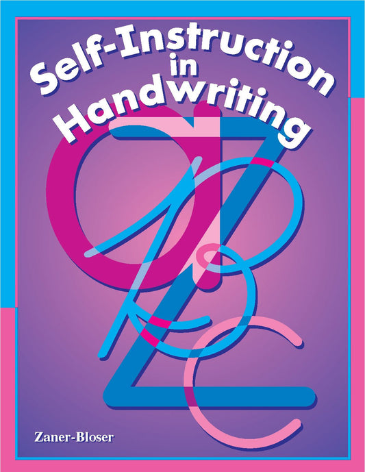 Self-Instruction in Handwriting [or other formal, daily cursive penmanship practice]