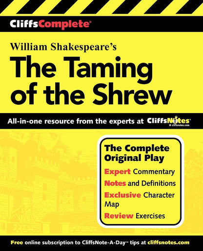 CliffsComplete William Shakespeare's The Taming of the Shrew