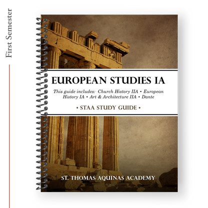 Semester 1: European Studies IA Study Guide