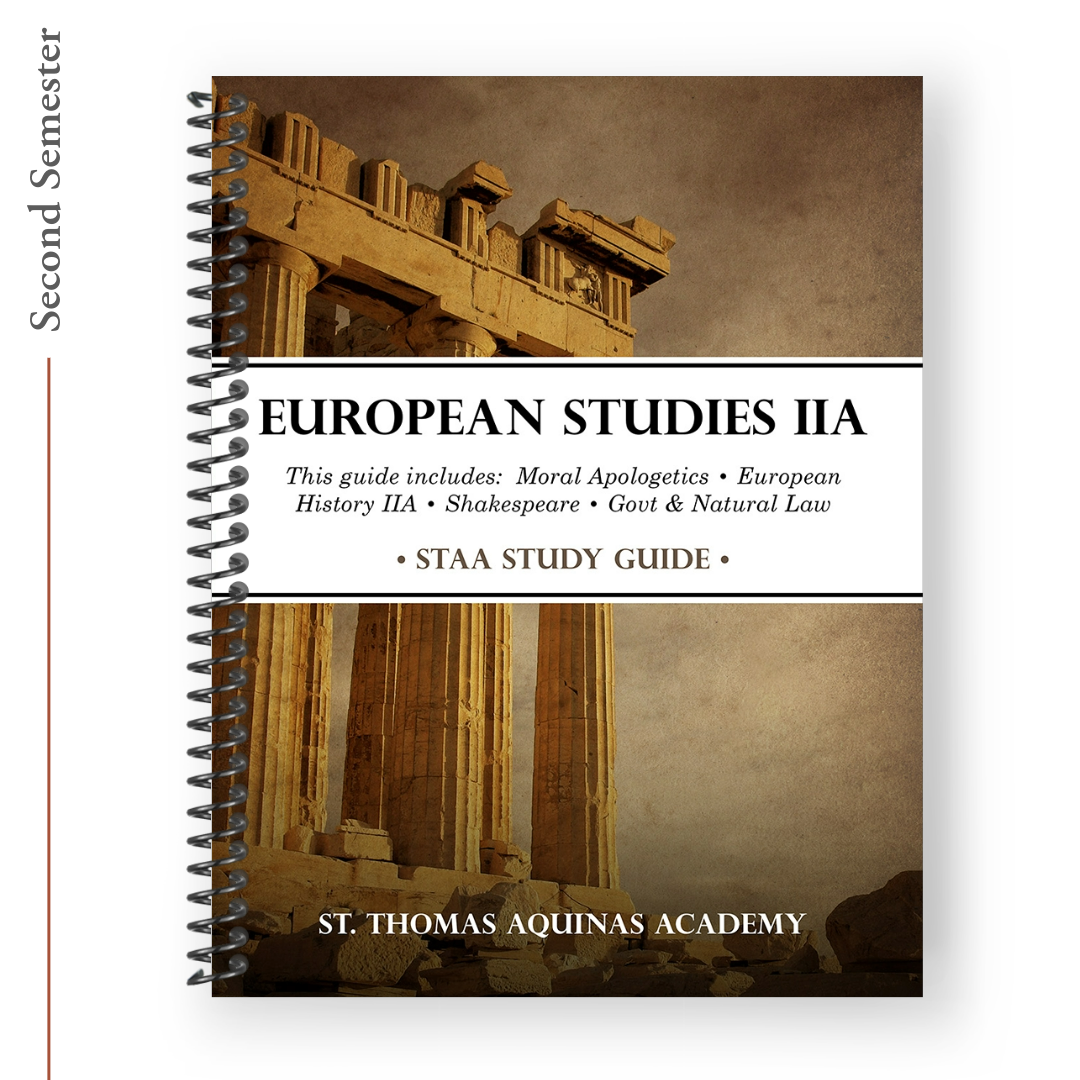 Semester 2: European Studies IIA Study Guide
