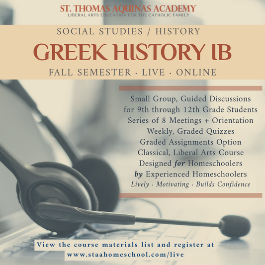 Fall 2023 Class: Greek History IB