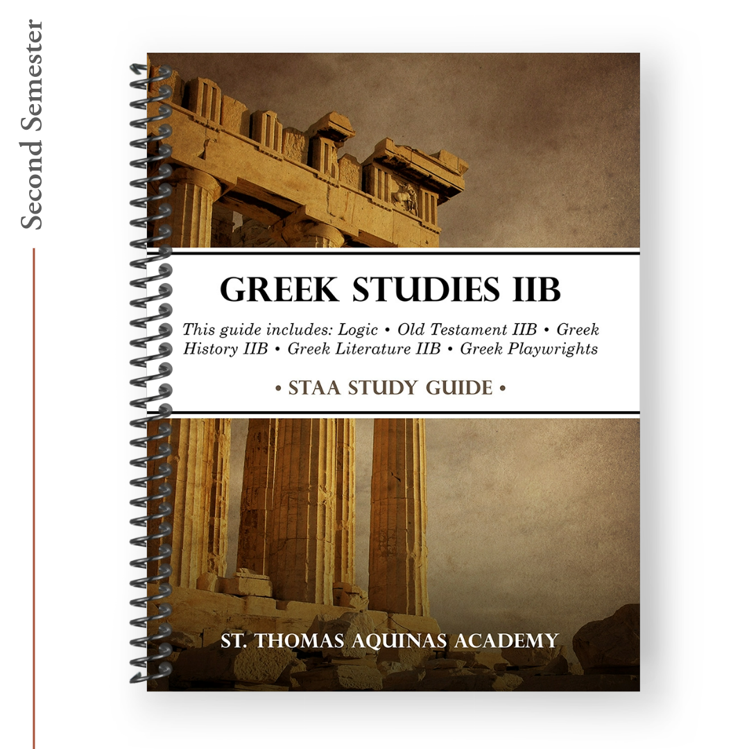 Semester 2: Greek Studies IIB Study Guide
