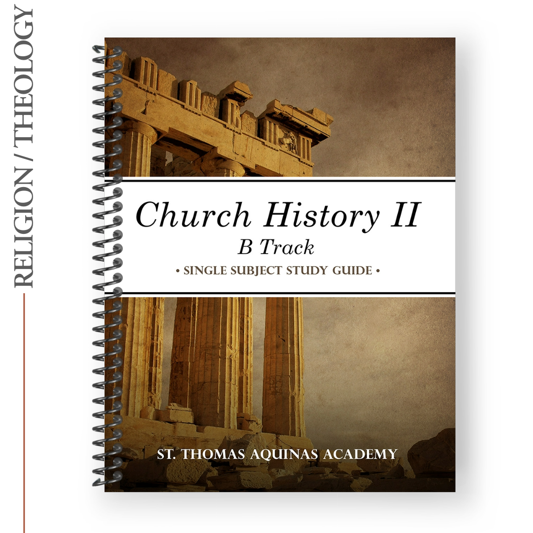 Church History IIB Study Guide