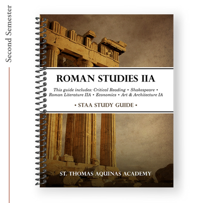 Semester 2: Roman Studies IIA Study Guide